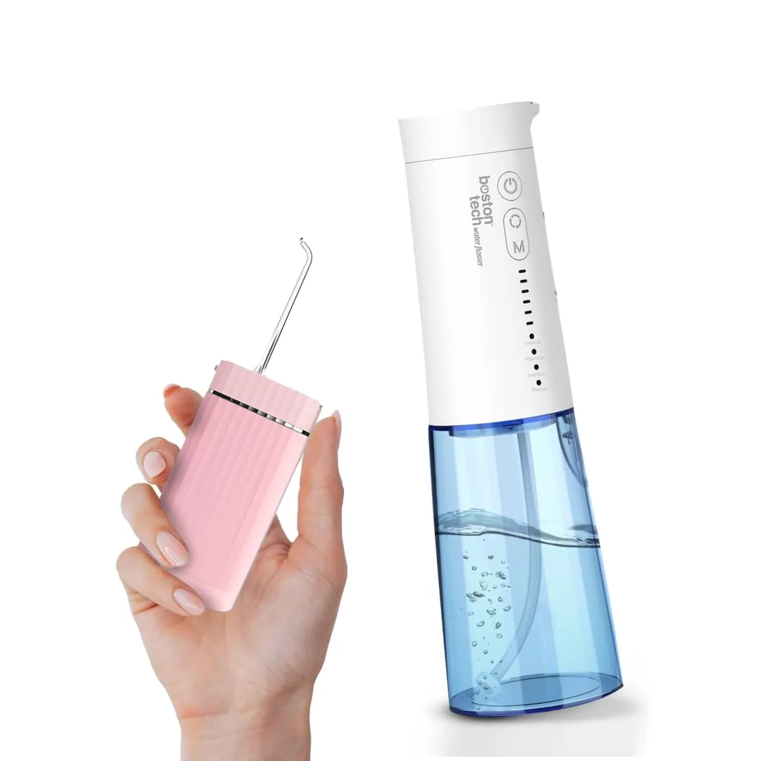 Aquapik pack: irrigador de sobremesa UltraCare ONE (10 niveles, 600 ml, 8 boquillas) + portátil Aquapik Mini