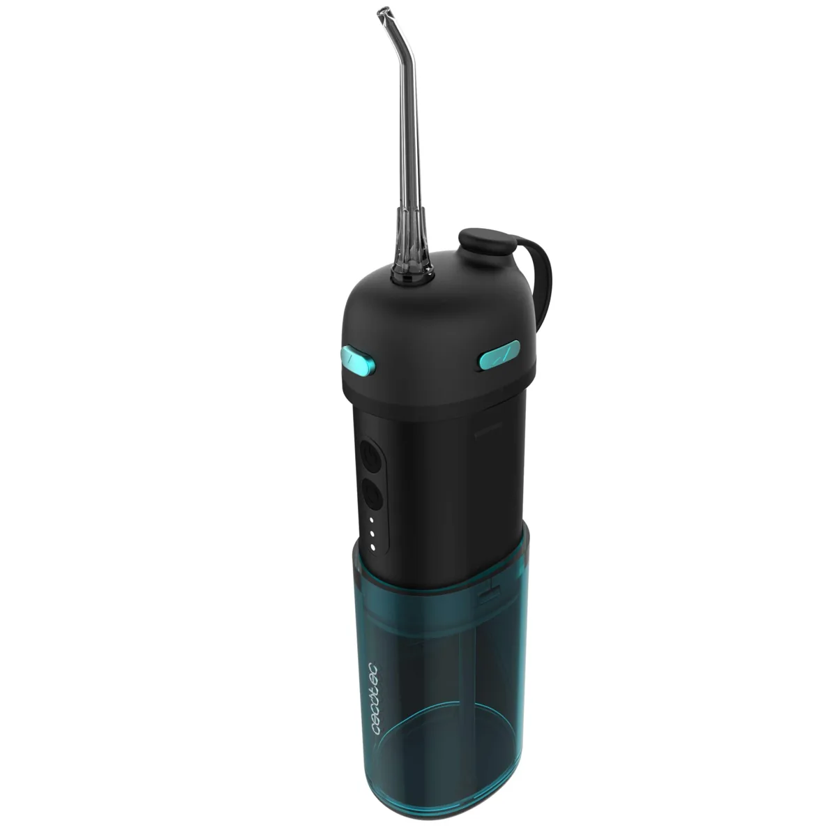 Cecotec ToothCare Jet Clean Splash irrigador bucal de viaje · telescópico · 150 ml · 3 modos + 8 intensidades