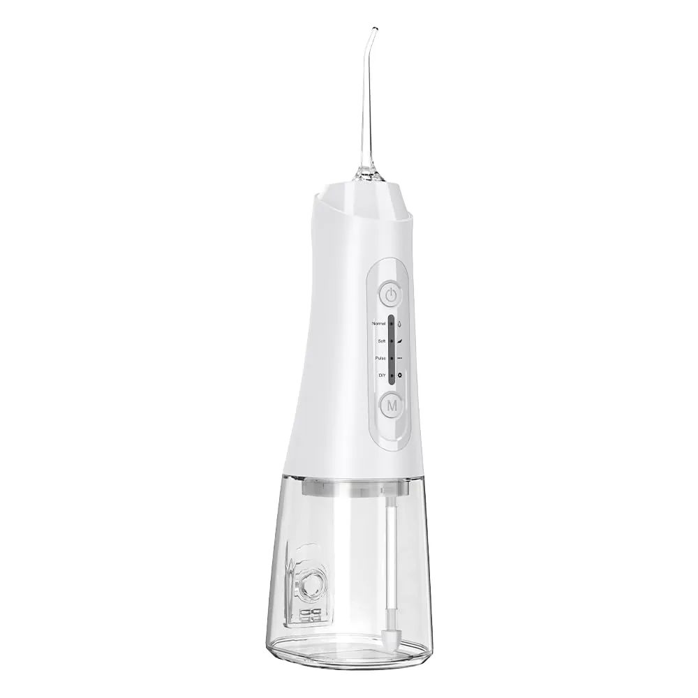 Lyinda C3 irrigador dental portátil · 320 ml · 5 boquillas · USB