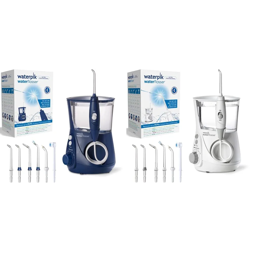 Waterpik pack de dos irrigadores de sobremesa Ultra Professional (azul)
